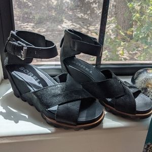 Sorel wedge sandals